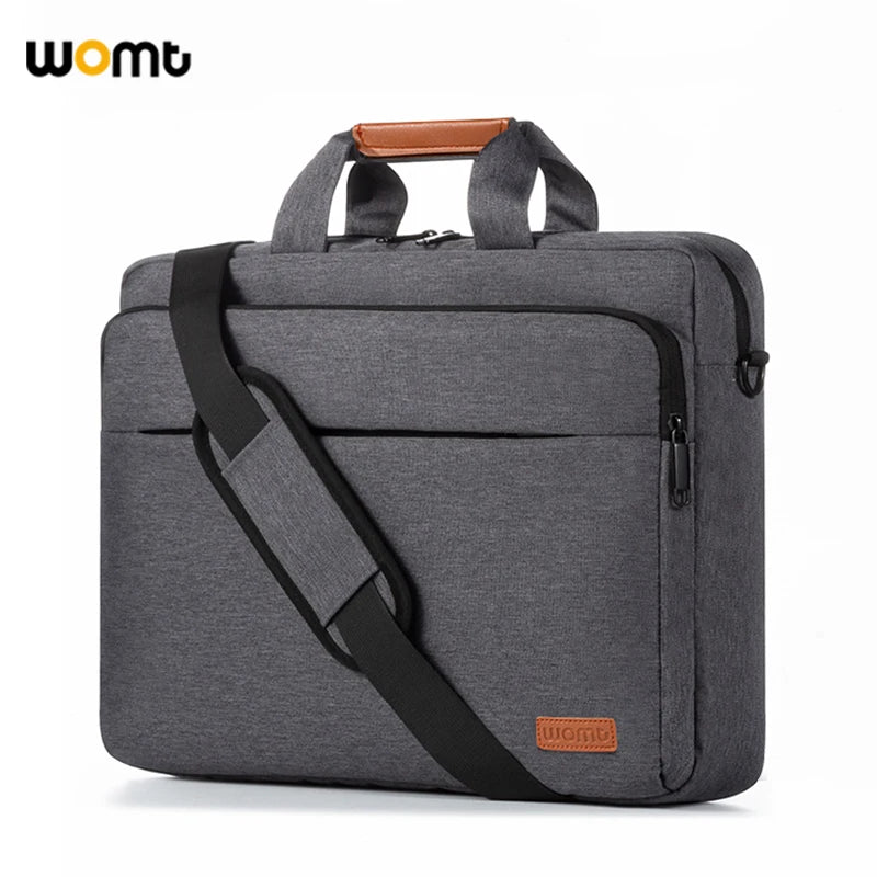 Laptop Bag 15.6 Inch Messenger Shoulder Handbag for Men Business School Travel Work Briefcase for MacBook Lenovo Acer Asus Dell