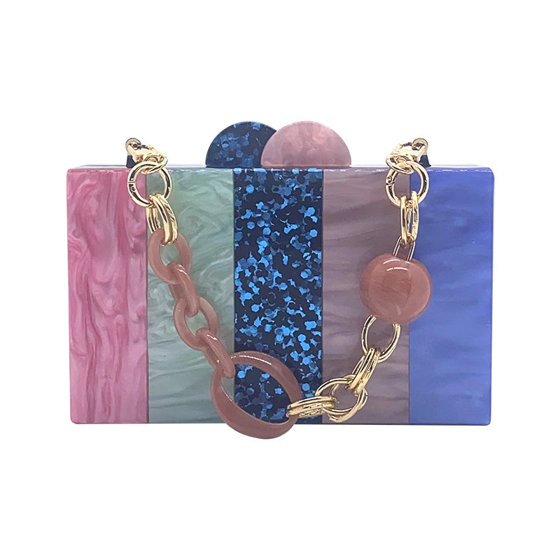 Evening Bag For Women Brand Clutch Fashion Purse Luxury Designer Handbag Wedding Party Prom Mini Shoulder Crossbody Cosmetic Bag