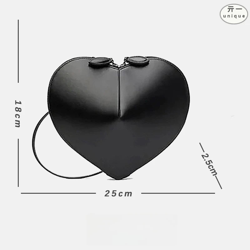 Love bag, mobile phone bag, red envelope, crossbody bag, female niche, high-end handbag