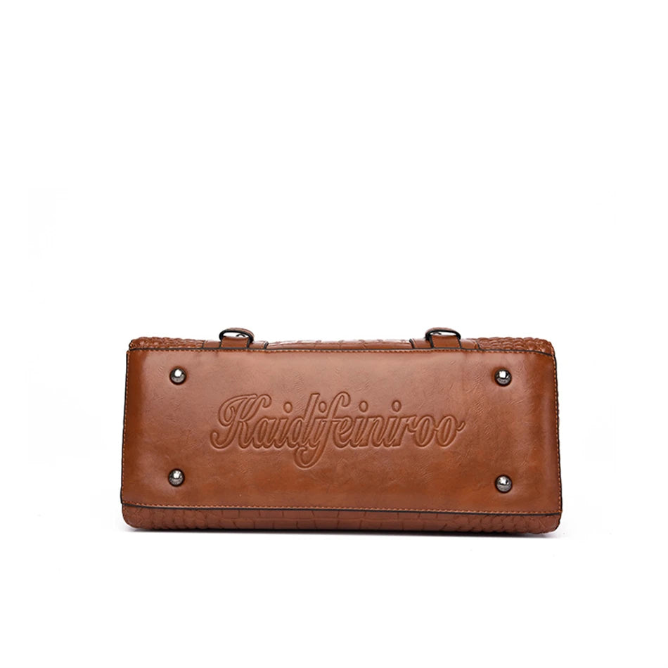 Luxury Designer Handbag Brand High Quality Soft Leather Shoulder Crossbody Bag for Women Bag Large Capacity Leisure Handbag 2024