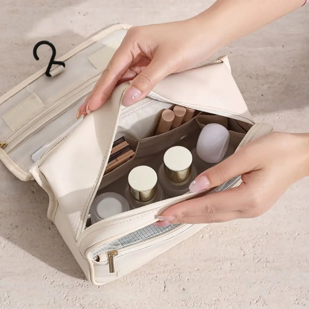 Clutch Bag Nylon Makeup Bag Large Capacity Waterproof Large Cosmetic Bag Skincare Storage Multifunctional Travel Bag Women