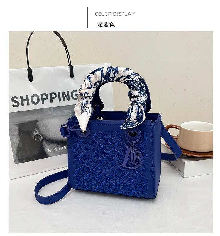 Luxury 2025 New Versatile Craftsmanship Embroidery Concubine Bag Handbag, Women's Crossbody Bag