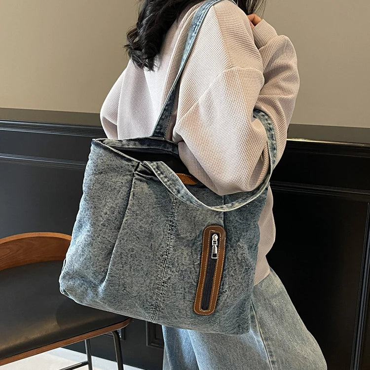 Women's handbag, large capacity shoulder bag, tote bag, suitable for work, travel, and daily use