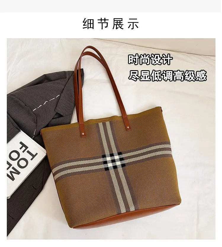 Luxury Designer Leather Shoulder Bag For Women Elegant Crossbody Handbags Ladies Tote Purse Classic Fashionable Brand