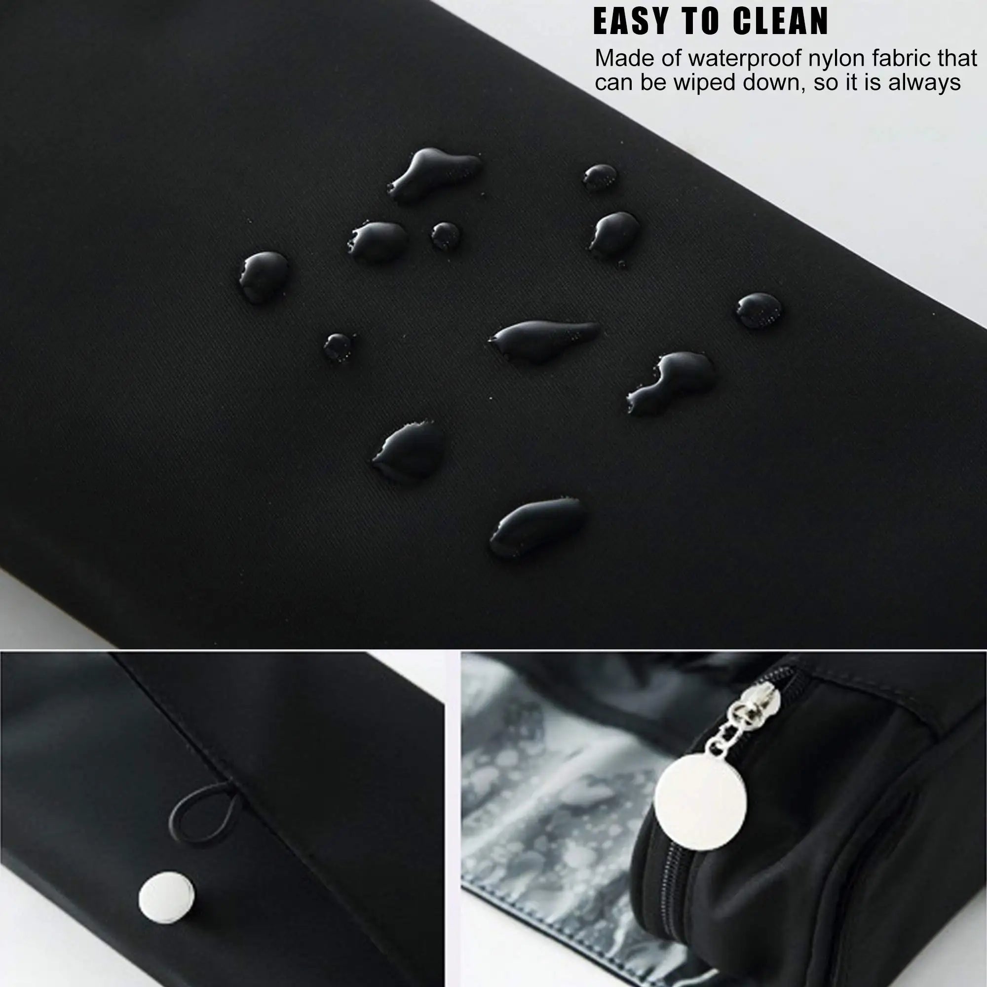 Makeup Bag Women's Cosmetic Brush Bag Travel Organizer Makeup Brushes Fold Tools Rolling Bags Waterproof Nylon Makeup Case