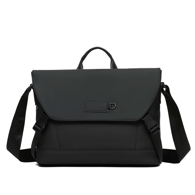 Fashion trend simple atmosphere high-density waterproof fabric casual business men's shoulder handbag crossbody bag masculinity