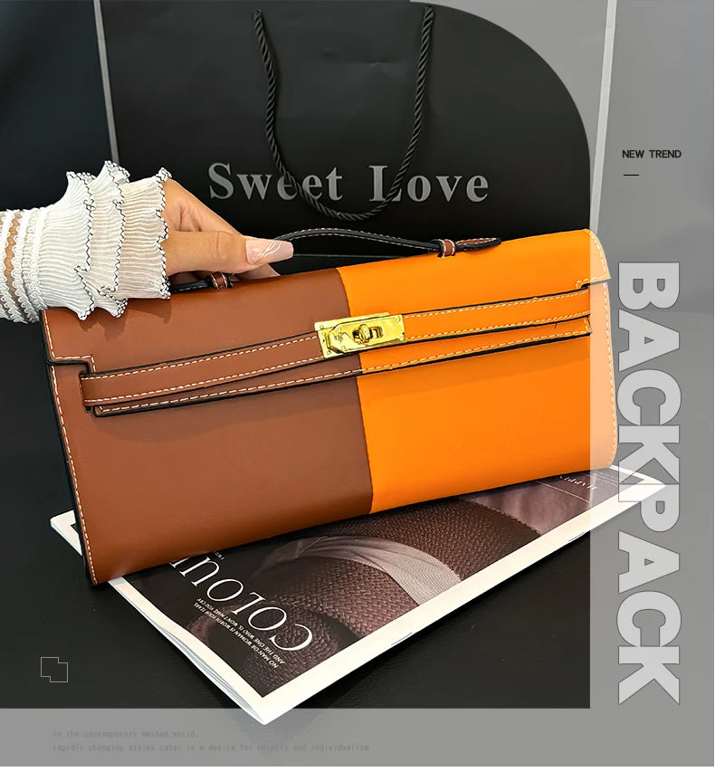 High Quality Genuine Leather Messenger Bag For Women - Shoulder Carry Classic Elegant Design From Designer