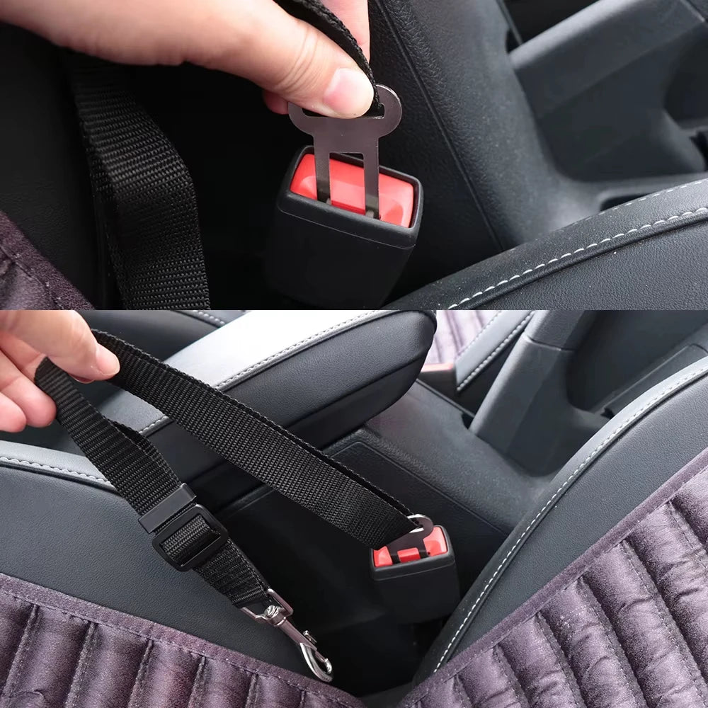 Dog Seatbelt, Adjustable Safety Dog Seat Car Harness Durable Dog Seatbelts for Cars - Dog Car Seat Belt for Dogs Dog seat Belts