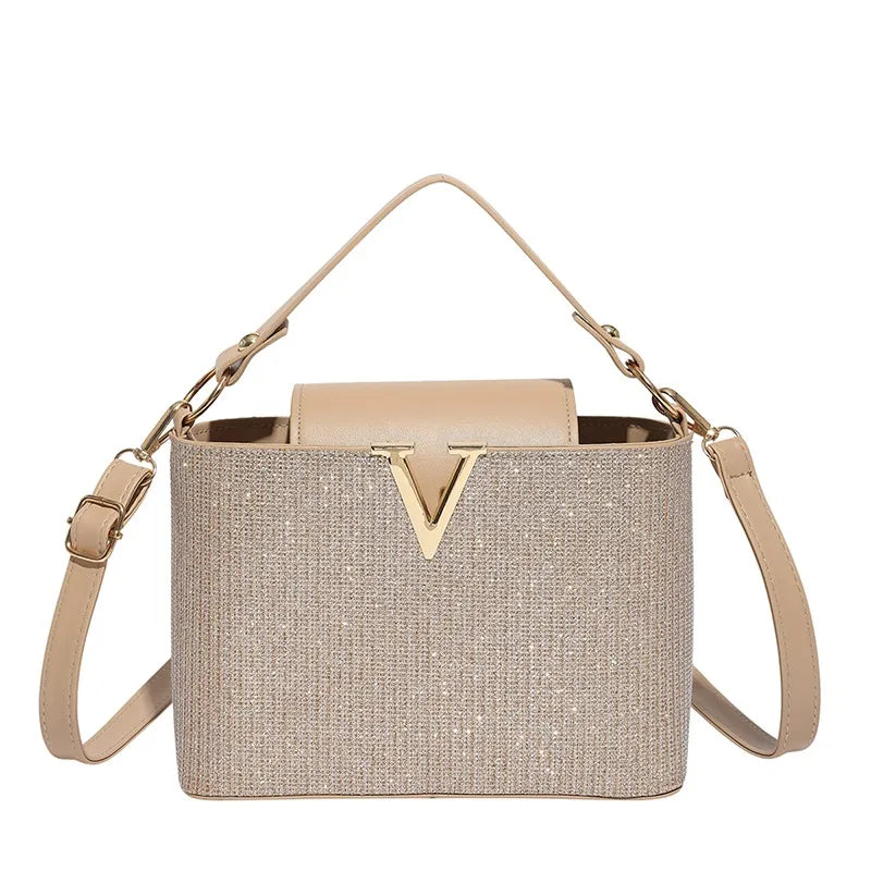 Women's Messenger Bag In High-Quality Leather Featuring Classic Elegant Design From Luxury Brand Popular Choice