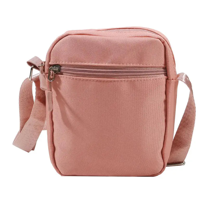 Messenger Sling Bags Casual Canvas Small Zipper Crossbody Case Simple Small Crossbody Shoulder Bag Simple small bag
