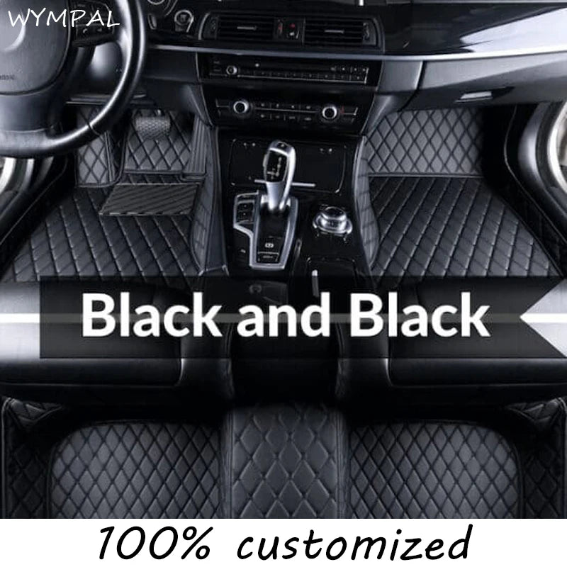 Custom Car Floor Mat for Audi A6 C7 Sedan sportback Allroad Avant 2007 2008 2009 2010 2012 2013 2014 2015 2016 2017 2018 styling