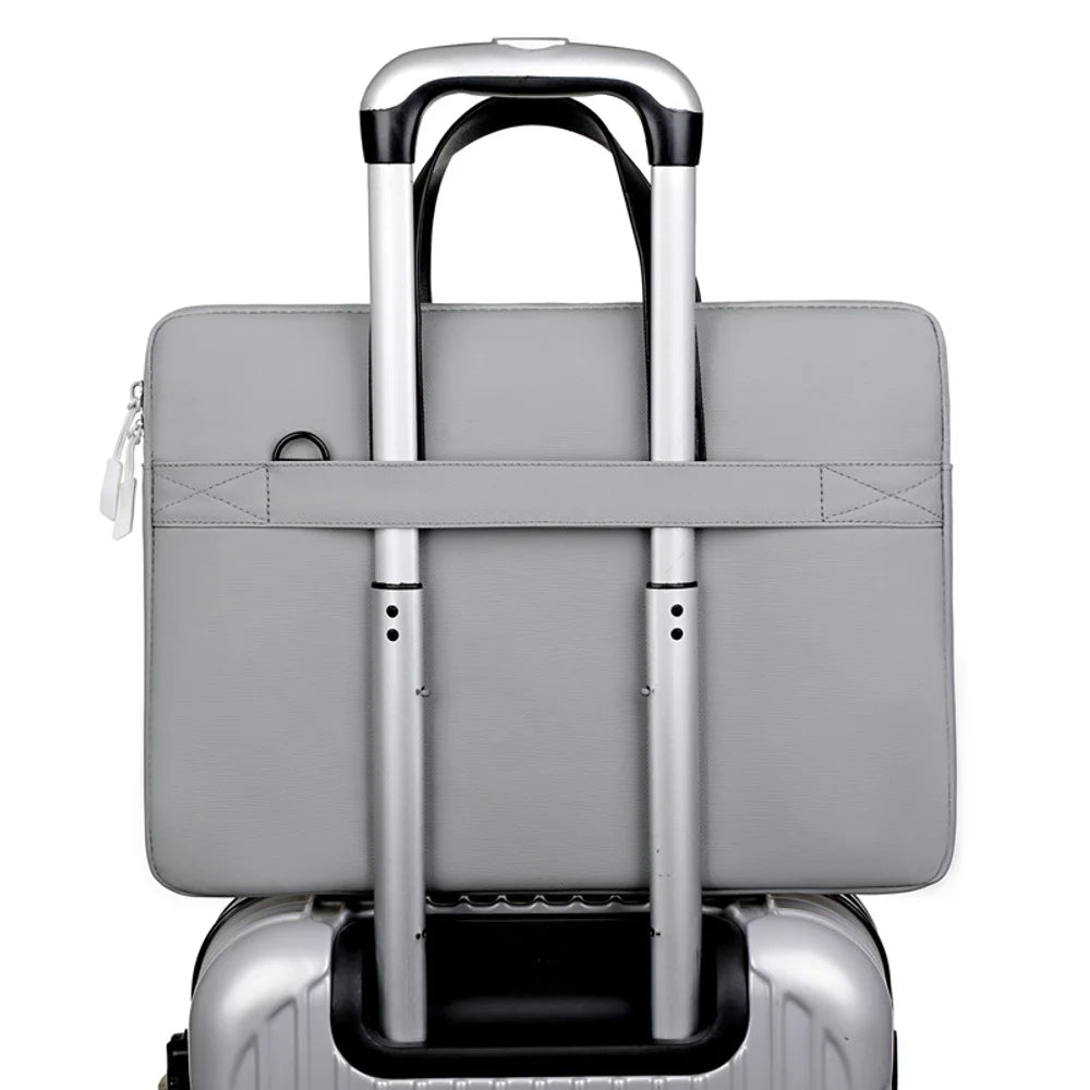 Commuting Laptop Bag, 14 Inch And 15 Inch Waterproof Crossbody Bag, Hand-held Briefcase, File Bag, Conference Materials Bag