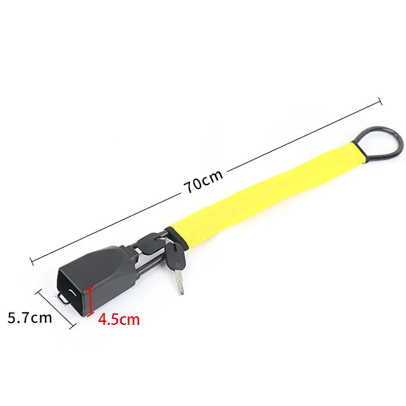 Heavy Duty Steering Wheel Lock Anti Theft Device Universal Fit Security Lock for Car Truck SUV Van Vehicle Protection