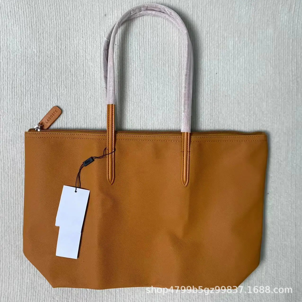 French Fashion Large Capacity Tote Bag Convenient Shoulder Bag Women Commuter Bag Pure Color Handbag Bucket Shape Daily Match