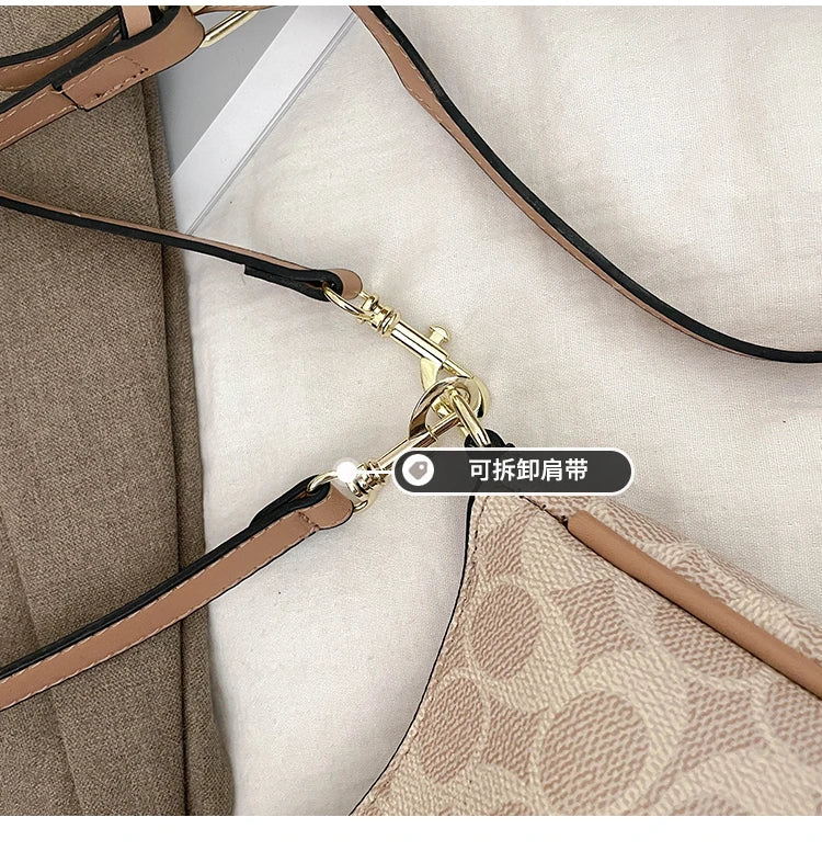 Luxury Statement Piece Women Handbag Elegant Leather Tote High End Crossbody Bag Vintage Shoulder Designer