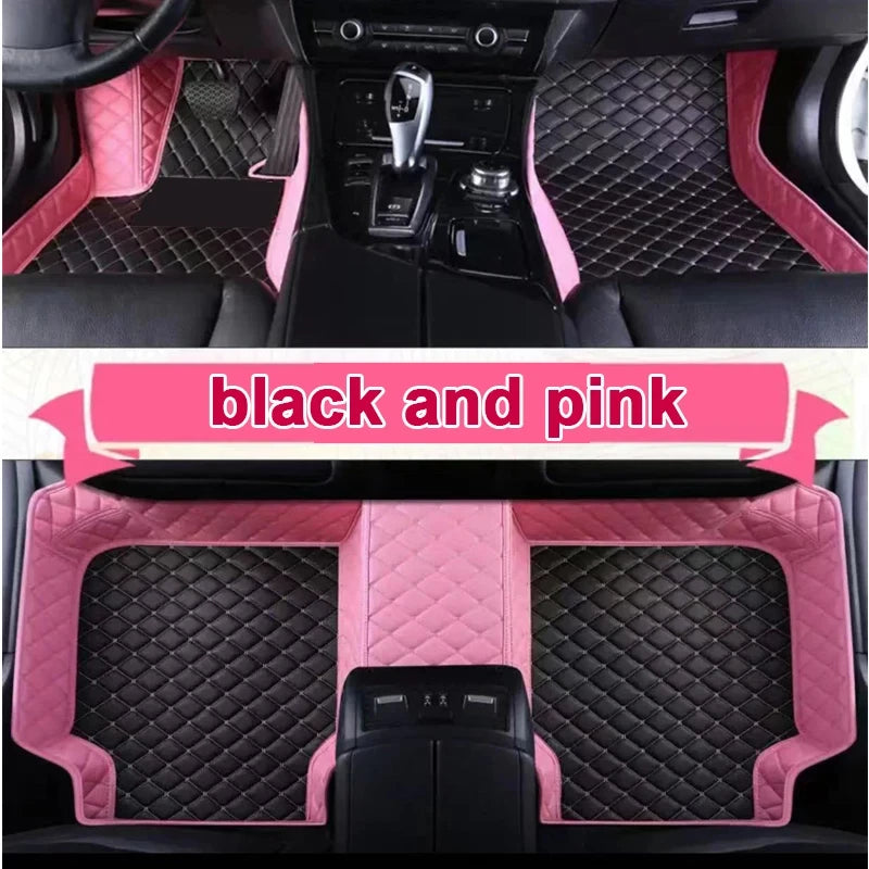 Car Floor Mats For Ford Fiesta Mk6 Mark VI Mk7 WS WT WZ 2009~2016 Anti-dirt Pads Car Carpet Non-slip Auto Rug Car Accessories