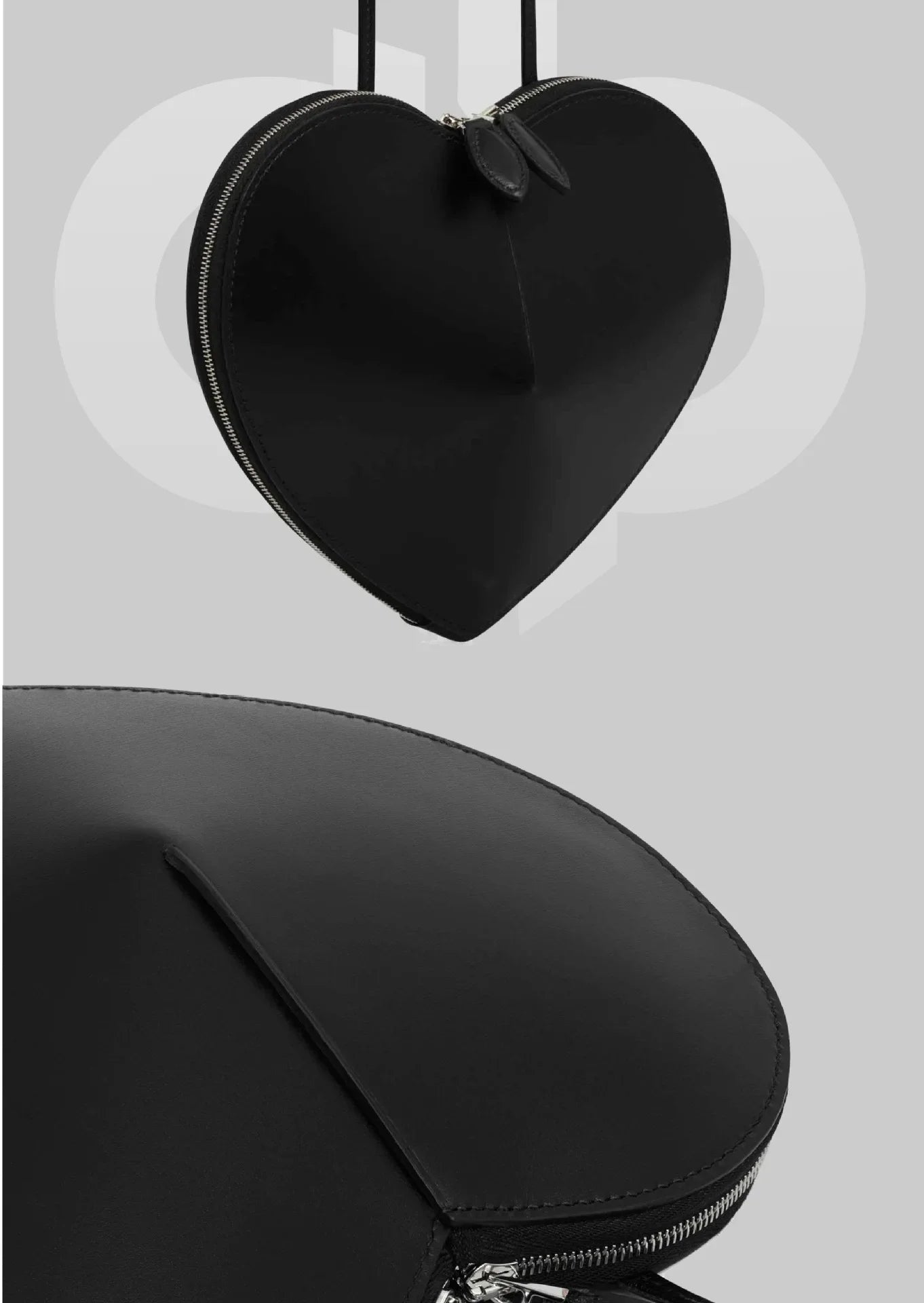 2025 high-texture love bag, mobile phone bag, genuine leather shoulder messenger bag, star heart-shaped bag of the same style