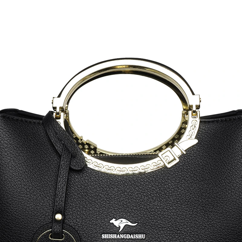 3 Layer Large Capacity Tote Bag Luxury Handbags Women Bags Designer Shoulder Bag High Quality Soft Leather Purses and Handbags