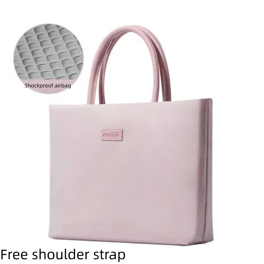 New 16inch Laptop Bag Shoulder Straps Water-resistant Handbag Shockproof Airbag Portable Ultrabook Cover Travel