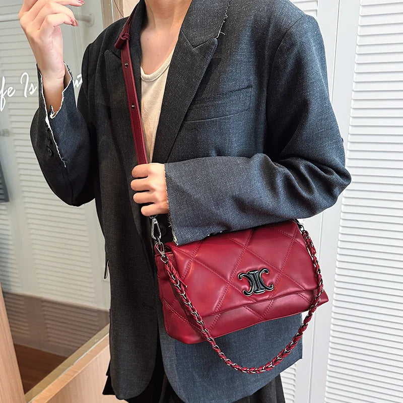 2025 Women’s Premium Light Luxury Shoulder Bag — New Foreign-Style Exquisite Design, Lightweight Large-Capacity & Versatile