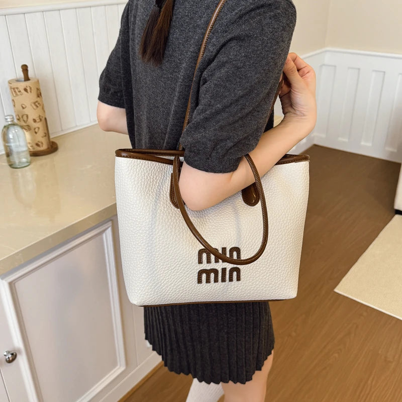 Luxury Handbag For Women, Leather Crossbody Bag With Detachable Strap Elegant Classic Design Famous Brand