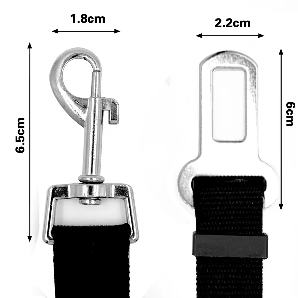 Dog Seatbelt, Adjustable Safety Dog Seat Car Harness Durable Dog Seatbelts for Cars - Dog Car Seat Belt for Dogs Dog seat Belts