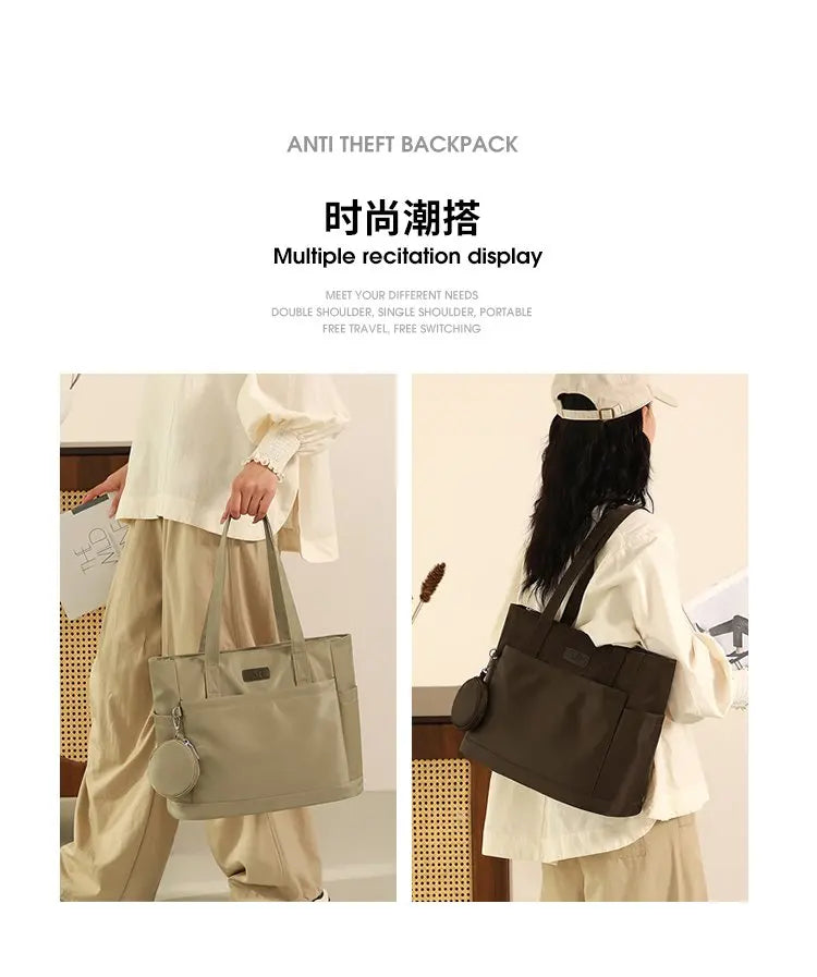 Luxury Brand Ladies Handbag Elegant Leather Crossbody Shoulder Bag Women's Tote Purse Designer Chic