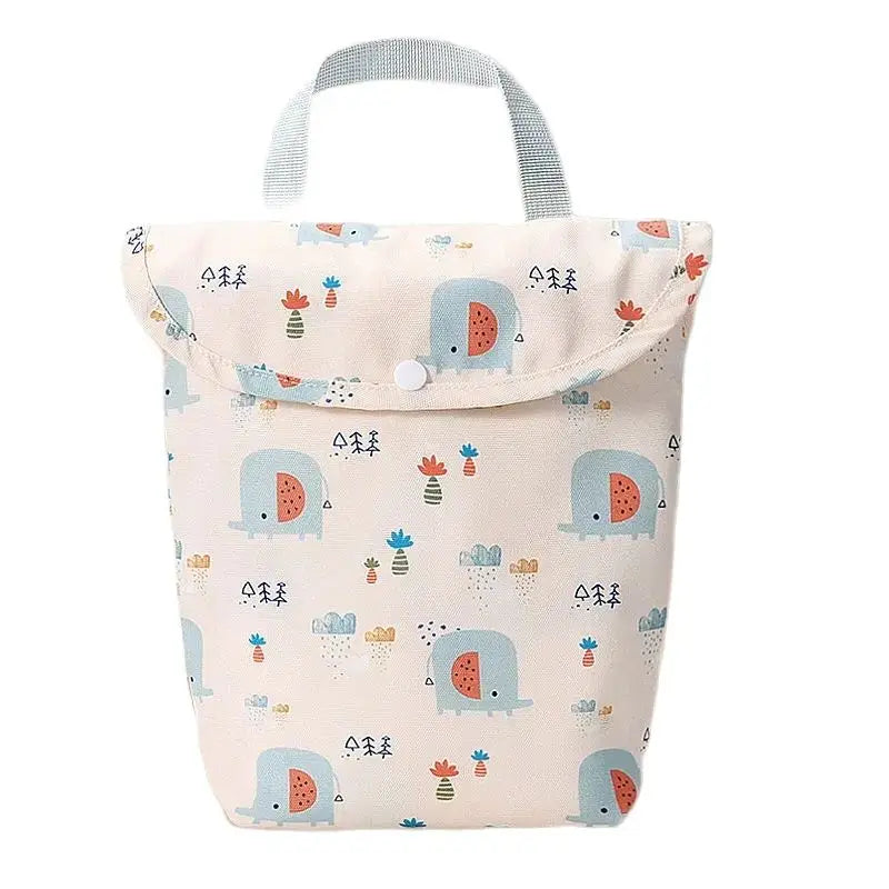 Portable Diaper Lightweight Bags Durable Baby Diaper Bags Storable Baby Handbag Mom Multi-functional Waterproof Mommy Bag New