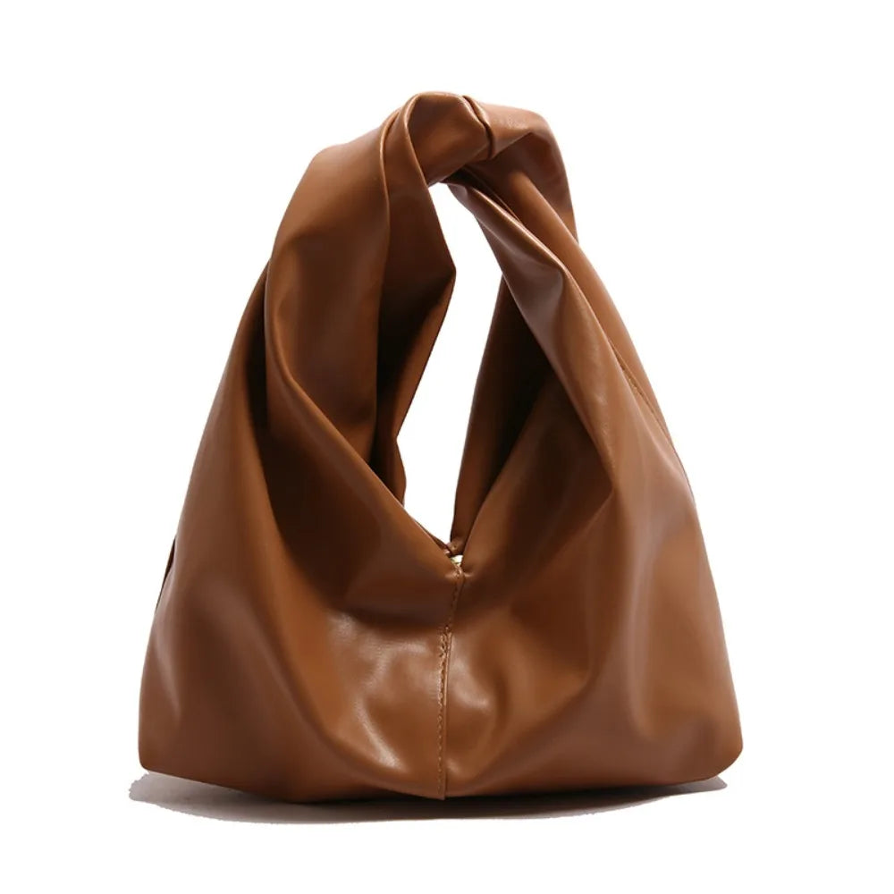 Crossbody Bag Minimalist Hand-held Lazy Casual Large Capacity Commuting Style Single Shoulder Underarm Tote Bag for Women