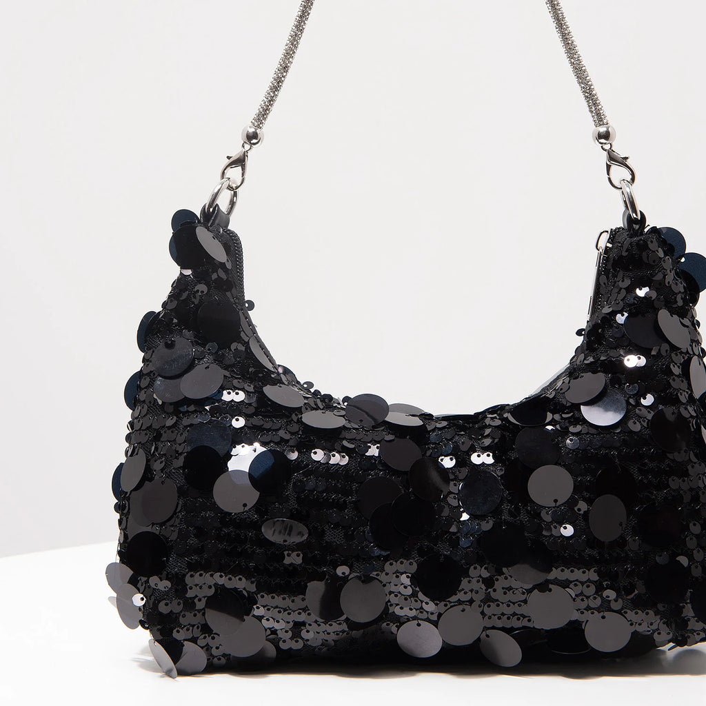 Luxury Sequin Bag，Concert Shoulder Bags，Prom Bag Dresses for Women，Bag for Women Elegant，Wedding Items，Party Bag（Random Pattern）