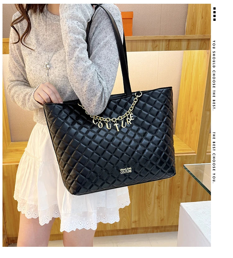 Popular Classic Elegant Leather Shoulder Bag Messenger Bag For Women From Luxury Brand Famous Designer