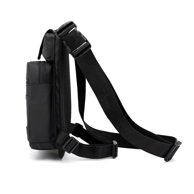 New Nylon Men Drop Leg Bag Fanny Pack Motorcycle Riding Casual Shoulder Cross Body Thigh Male Hip Belt Waist Bags Cafe Racer