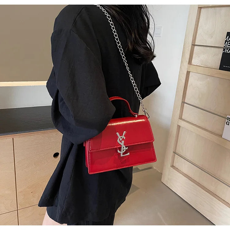 Designer style bag - 2025 hit product - Retro high-end evening bag Classic and versatile chain strap crossbody small square bag