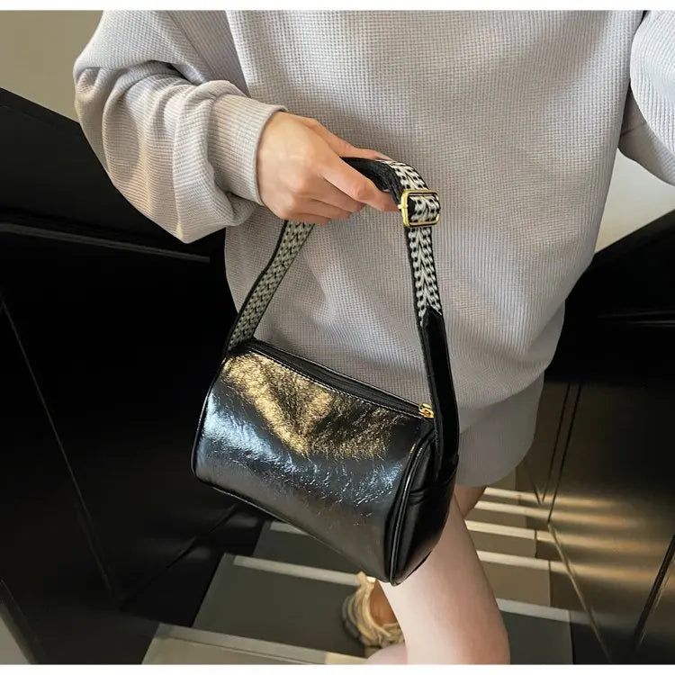 Luxury Brand Famous Designer Women's Tote Bag Elegant Leather Classic Crossbody Messenger Popular Ladies
