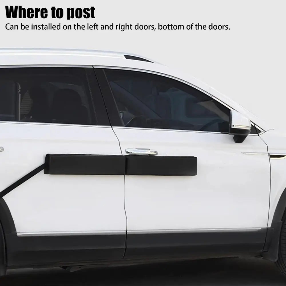 Door Edge Guard Anti-Scratch Folding Magnetic Car Door Guard Automotive Exterior Accessories For Entry Vehicles Automobile