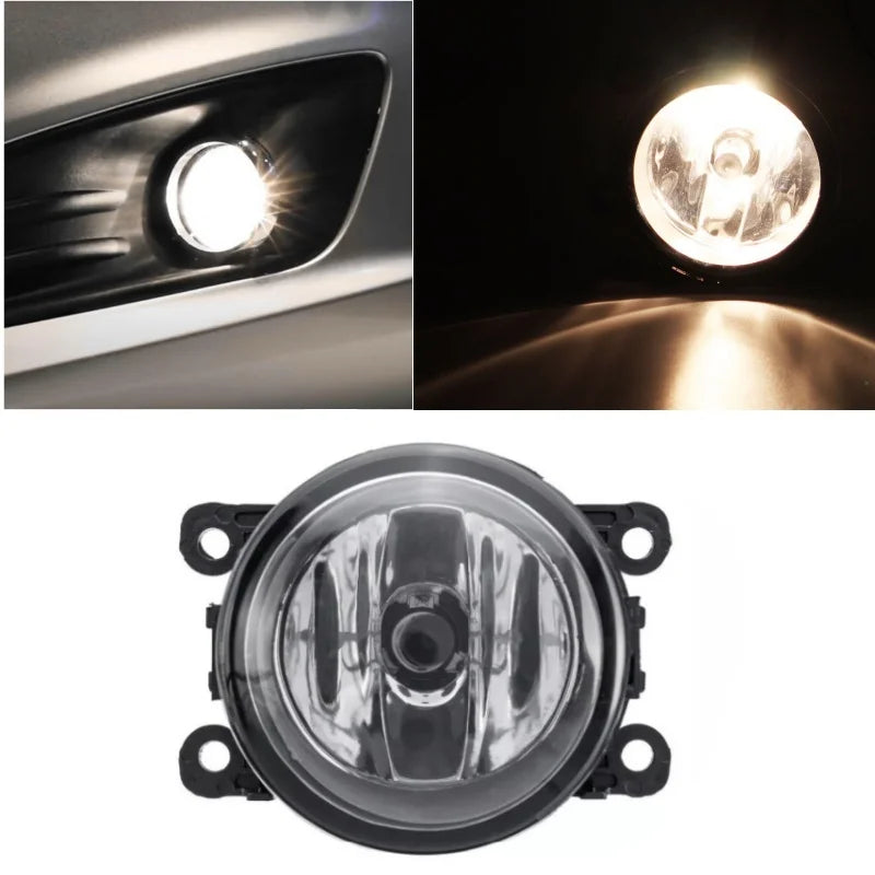 1pc Car Front Bumper Fog Lamp 620639 6206E1 Front Fog Light Lamp For Citroen C1 C2 C4 C5 C6 Duster Logan Sandero Solenza Peugeot
