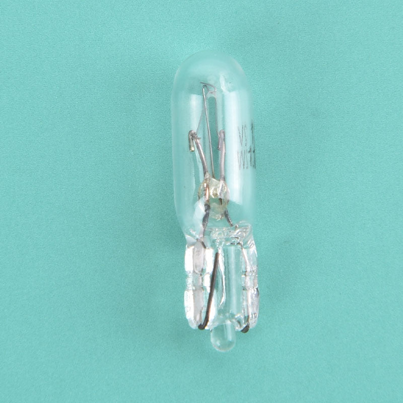 10Pcs/pack 12V 1.2W T5 Glass Light Bulb Dashboard Instrument Panel Brake Light Bulbs Headlights Lamp Lights Car Lights