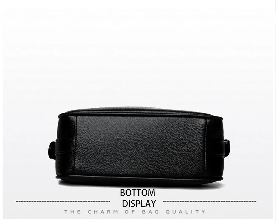 Luxury Designer Ladies Handbags New High Quality Leather Shoulder Bag For Women Female Retro And Minimalist Crossbody Bags Purse