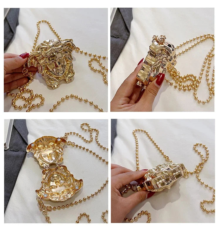 Luxury Designer Women's Leather Crossbody Bag Elegant Shoulder Handbag For Ladies Classic Stylish Tote Messenger Purse