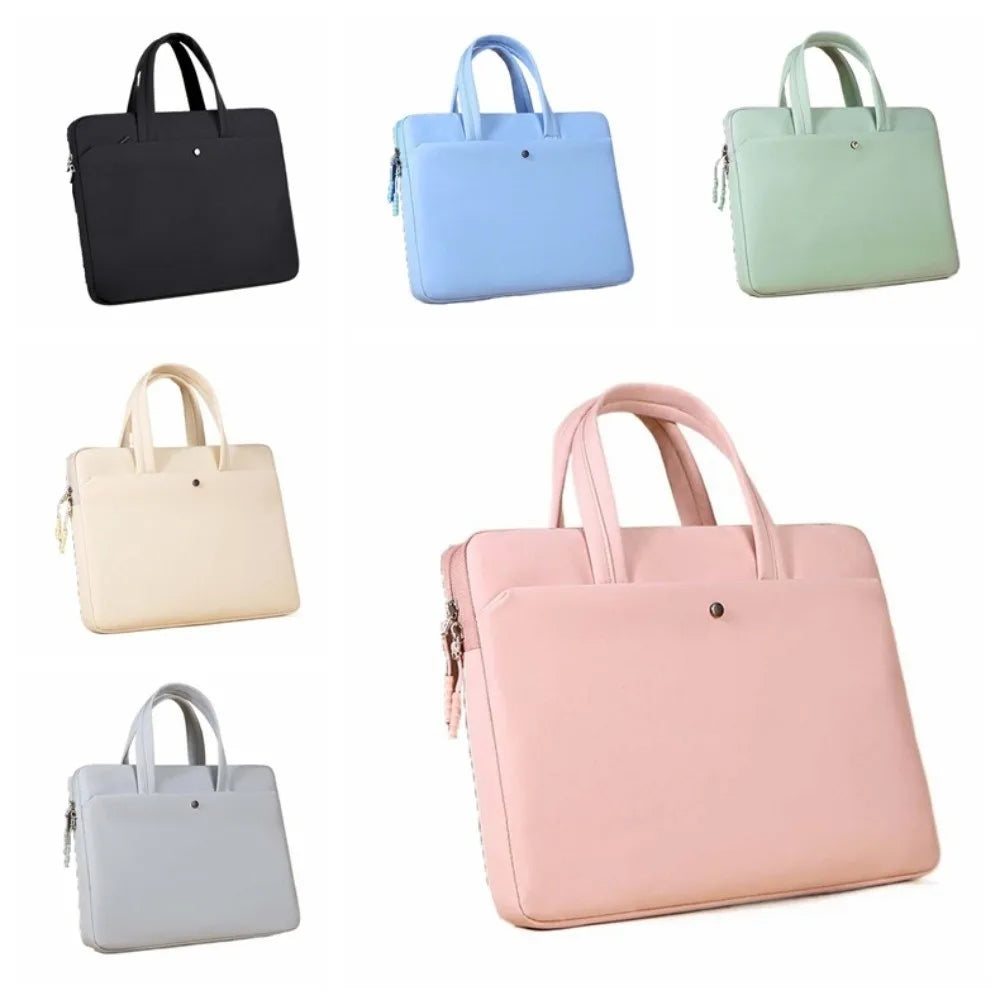 Travel Bag With Handle Portable Laptop Bags Lightweight Waterproof Laptop Case Ultra Thin Multi-Layer Notebook Sleeve Travel