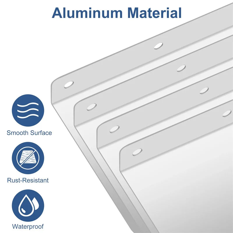 【N】4Pcs Rainwater Valley Gutter Splash Guard Rain Drip Gutter Guard,Rain Drip Gutter Guard For House Shingle Roofs Corner