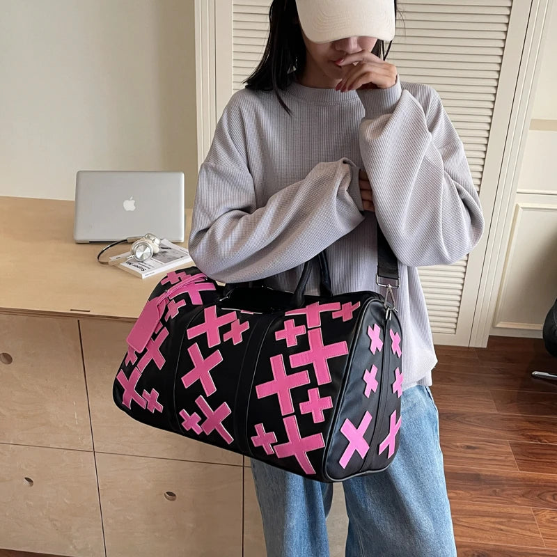 Gym Bag, Outdoor Sports Travel Storage Bag, Large Capacity, Suitable for Both Men and Women