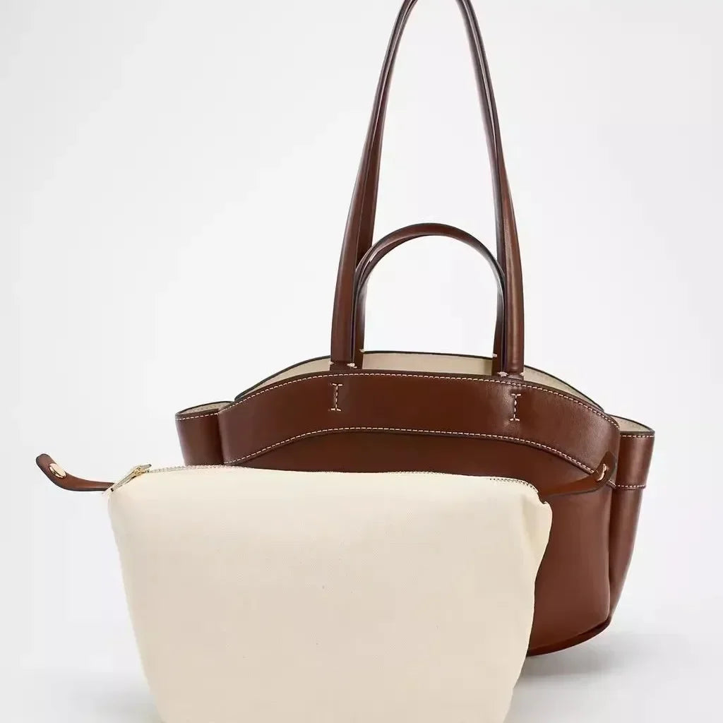 Luxury Tote Designer Bags for Women PU Leather Handbags Large Shoulder Bag High Quality Composited Bag 2025 Bucket Women Bags