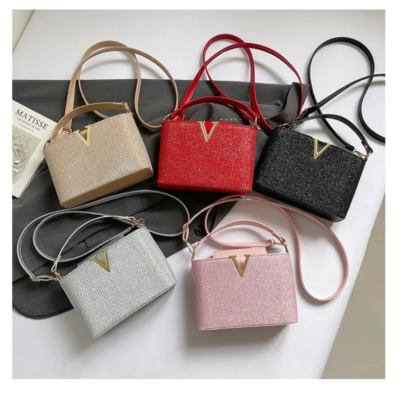 Women's Messenger Bag In High-Quality Leather Featuring Classic Elegant Design From Luxury Brand Popular Choice