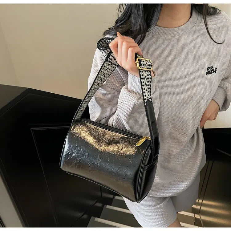 Luxury Brand Famous Designer Women's Tote Bag Elegant Leather Classic Crossbody Messenger Popular Ladies