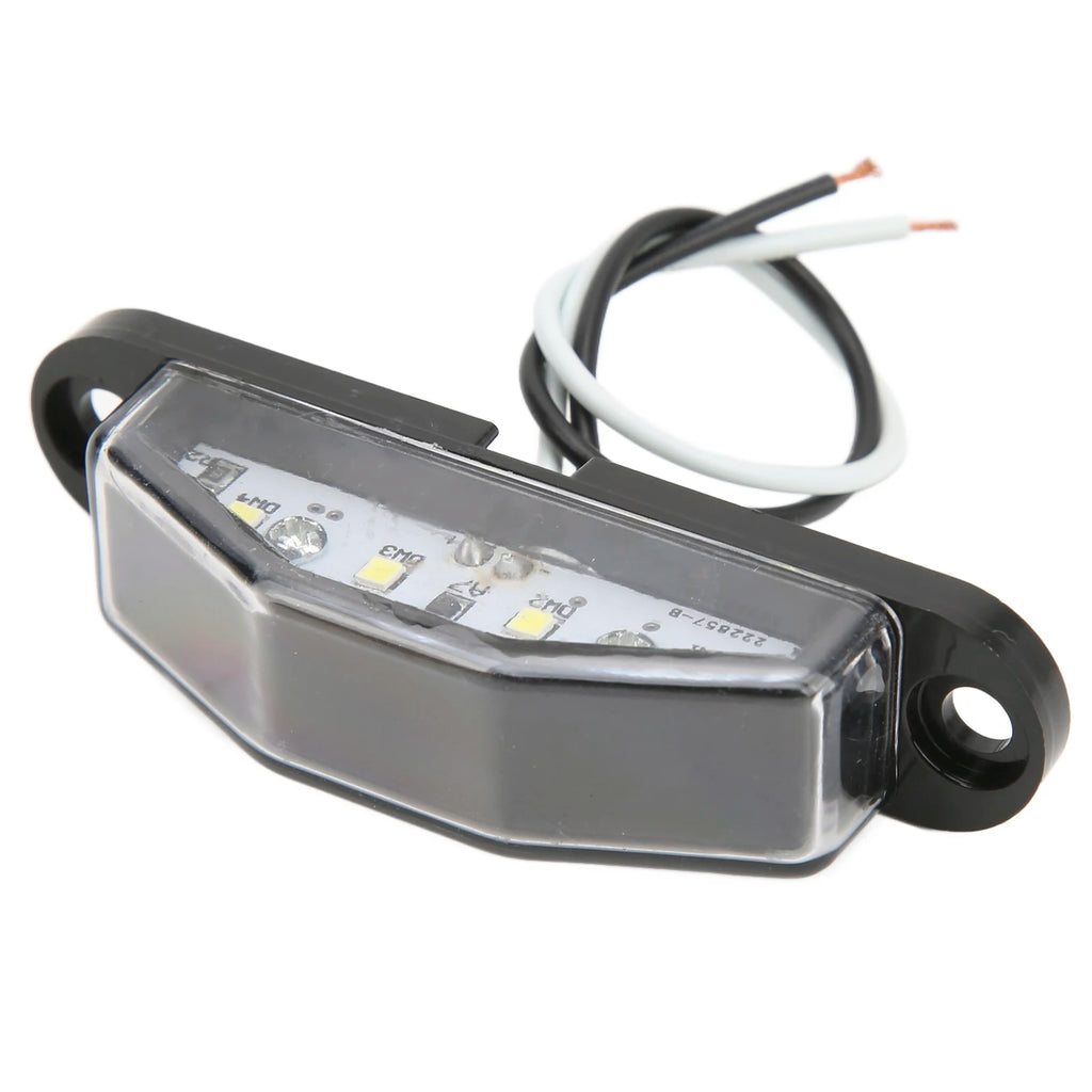 4‑LED License Plate Light 10‑30V IP67 Waterproof Durable Lamp For Trailer RV Van Truck