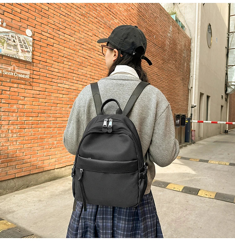 Luxury Brand Lady Fashion Backpacks High Quality Large Capacity Shoulder bags Waterproof Multi Functional Women's Handbags