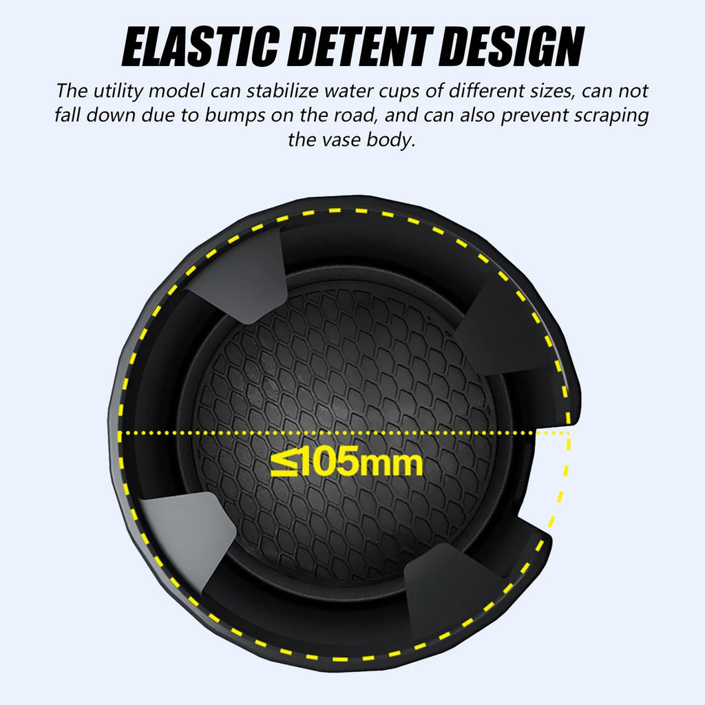 Large Car Cup Holder Expander With Adjustable Base Cup Holder Adapter Multipurpose Car Bottle Cups Organizer Storage Accessories