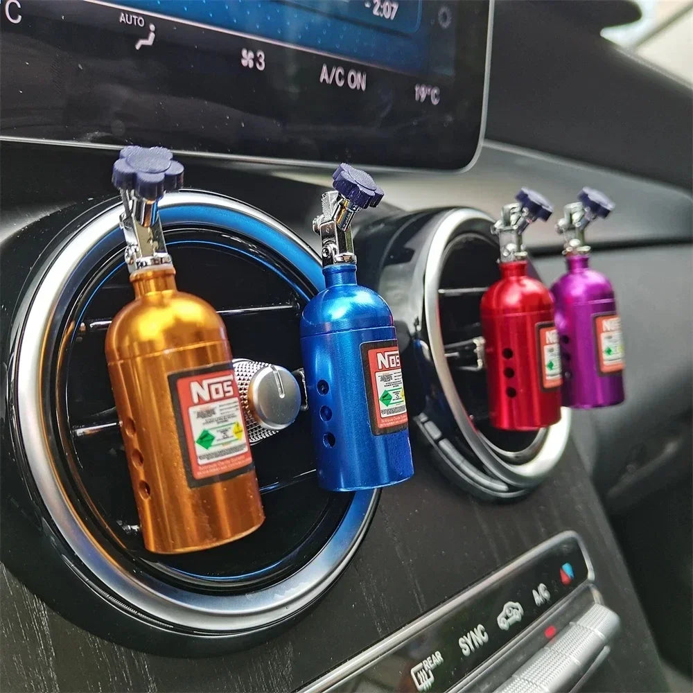 Car Air Conditioner Aroma Diffuser Clip Interior Decoration Creative Air Freshener Clip Christmas Gift Accessories