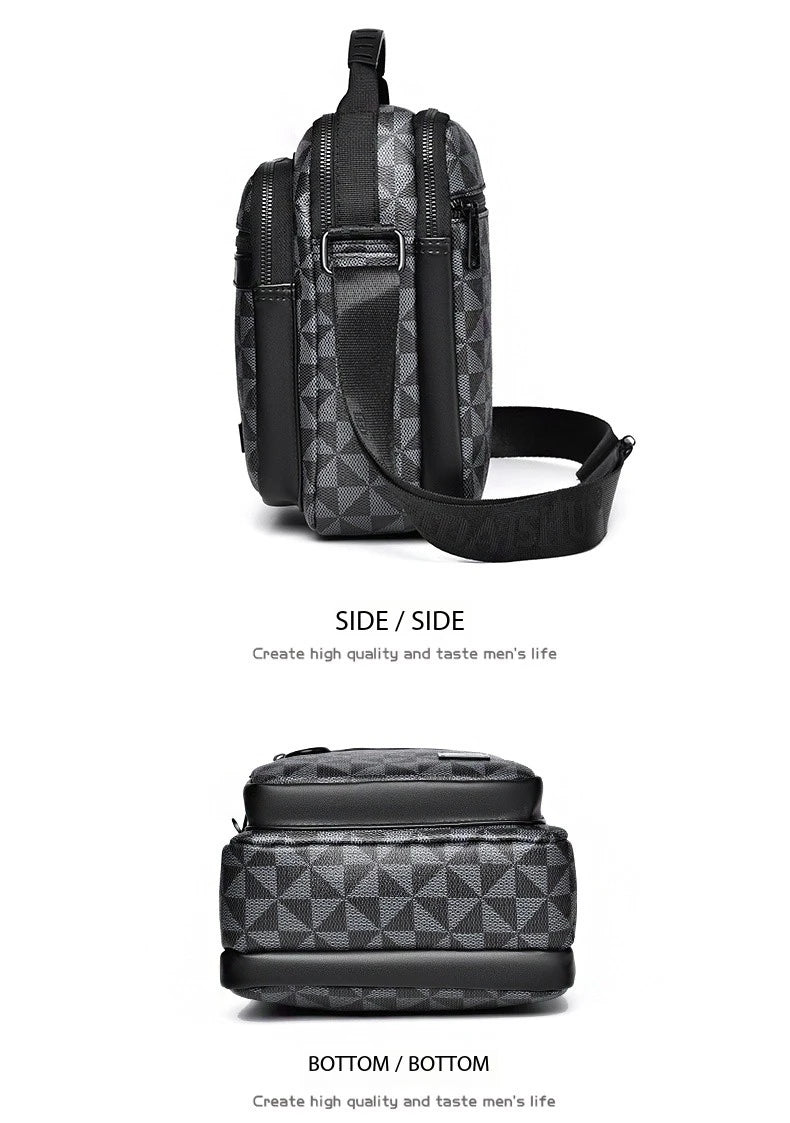 Luxury Brand Business Backpack New Men Bag High Quality Crossbody Bag Man's Handbag Shoulder Bag Multi-Functional Men Travel Bag